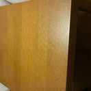 IKEAの伸縮性のダイニングセットの画像