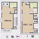 女性限定★東武東上線 下赤塚駅10分、全2部屋の少数アパートタイ...