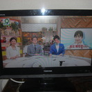 東芝 REGZA　22インチの画像