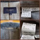   【BURBERRY  London🌹】  ブラックデニムテーラードジャケット正規品の画像