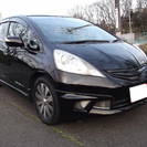 平成21年 フィット 黒　6.8万ｋｍ エアロ　ナビＴＶの画像