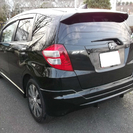 平成21年 フィット 黒　6.8万ｋｍ エアロ　ナビＴＶの画像