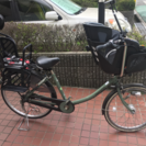 子供乗せ自転車  三人乗り