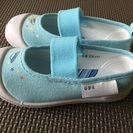 【新品、タグ付き】キッズイラスト付き上履き【サイズ14cm】の画像