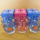 ＊値下げ＊ ちょきんぎょ グラス　新品❷
