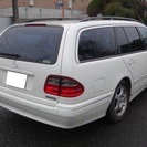 憧れのベンツEクラスワゴンがこの値段！事故歴無！人気の白！早者勝！の画像