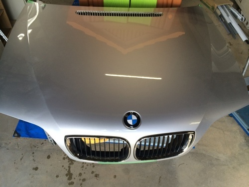 BMW E46後期　ボンネット