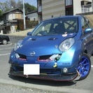 Ｈ17　マーチ　ニトロターボ　車検2年付き　社外パーツ多数　10...