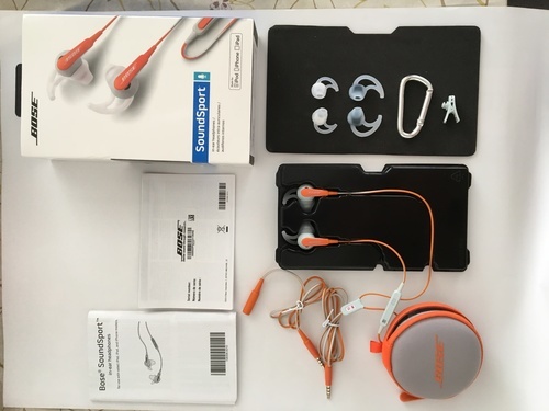 ヘッドホン　BOSE　SoundSport　オレンジ