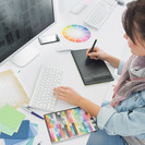 イラストレーター、フォトショップなどのソフトの使い方、デザインのノウハウ、商業印刷のデータの作成など教えます。の画像