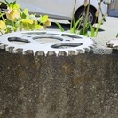 【完売】カブ系　ドライブスプロケット（フロント）及ドリブンスプロケット（リア）セットの画像