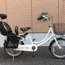 モワティエミニ チャイルドシート付き 自転車(中古)