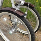 バンビーノ3人乗り自転車 ヘルメットおまけつきの画像