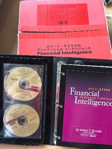新品同様★ロバートキヨサキ ファイナンシャルインテリジェンスCD12枚 VHS★おまけDVD ショップジャパン お金 オーディオ 金持