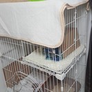 2段ペットケージ　猫（トイレ等つきません、ケージ本体です）5/19現在の画像