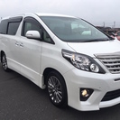 25年 アルファード 車検平成31年　低走行　32.4 240S...