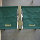 ★コールマンファミリーベンチセット170-5783★良品！★6人分のベンチとスツールを収納するオールインワンセットの画像