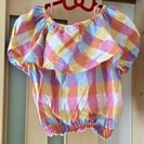  未使用 ロペピクニック オフショルの画像