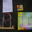 激安 ERZI plus minus zahlen-und rechenspiel エリツィ社 ドイツ製 木製 中古 幼児教育 計算　の画像