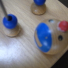 激安 ERZI plus minus zahlen-und rechenspiel エリツィ社 ドイツ製 木製 中古 幼児教育 計算　の画像