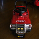 早い者勝ち激安　パジェロ　乗用玩具　足けり車　中古　4WD　車　子供　幼児　おもちゃの画像