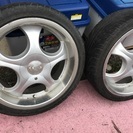 ユーロハート17インチ、タイヤセット