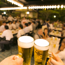 趣あるビアガーデンです☆夏だけのお店☆映画のセットのような雰囲気で働きませんか？の画像