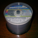 DVD-R  データ用　4.7GB  46枚の画像