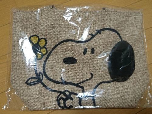 スヌーピー ヴィンテージモカ ランチトート