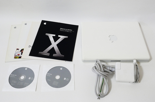iBook G4 A1054 1.2GHz 768M 30G OS10.3.3 ノートパソコン