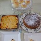 ケーキ、パンを作る会