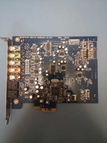 SB1040　サウンドカード　PCIe×1接続