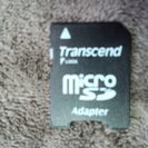 変換アダプター（microSD→SD）とケース