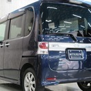 【誰でも車がローンで買えます！】　タントカスタム　Ｘリミテッド　左パワスラ、スマートキー、ＨＩＤ、アルミ　完全自社ローン！！金利０％！！の画像