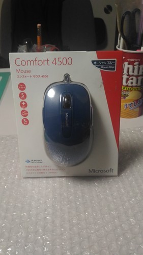 マイクロソフト コンフォート マウス 4500 新品 未開封 有線 5ボタン Microsoft
