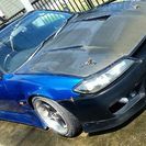 商談中 シルビア S14 5速MT 車検なし S15顔