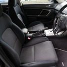 【誰でも車がローンで買えます】FMヨコハマ84.7でCMオンエア中！カンタン審査の自社ローン専門中古車販売店！☆アルミホイール　HIDライト☆　H16年　レガシィツーリングワゴン　2.0　GT　4WD 　黒　完全自社ローン※金利０％の画像