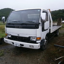 ★岐阜発 日産アトラス　積載車　スライドローダー　キャリアカー　車両運搬車/農機具運搬/サーキット走行車運搬　等　★の画像