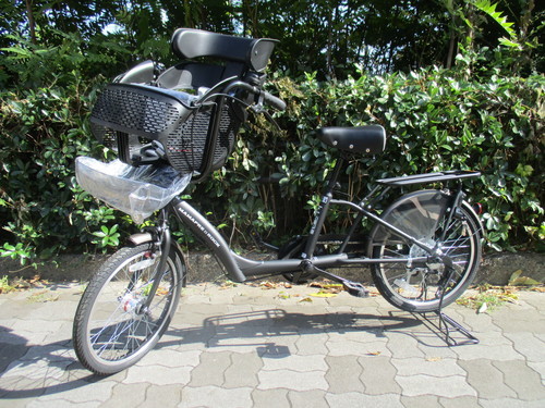 ♪ジモティー特価♪在庫残りわずか！　新品アサヒサイクル　ママフレロック！！２０６B　３人（幼児２人）乗り対応BAA規格　安心低床２０イ