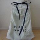 ★PEARLY GATES シューズバック　※新品ですの画像