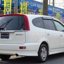 【誰でも車がローンで買えます！】　ストリームL　DVDナビ、ワンセグ、HID、ETC、キーレス　完全自社ローン！！　金利は一切かかりません！！の画像