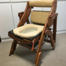 ポータブルトイレ 折りたたみ式家具調トイレ 介護用品の画像