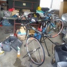 自転車のパンク修理、点検、調整