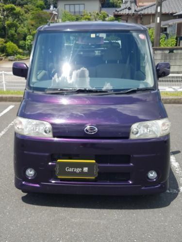 タント　カスタム　22年式　紫 タント カスタムX 4WD 紫の中古車｜中古車探しは【U-CATCH】