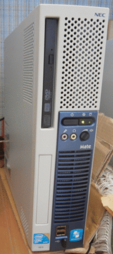 NEC 4コアCPU i5-760 WIN10認証済 メモリ4G HDD320GB
