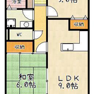 ❤️阪急桂駅5分❤️2LDK ⭐️初期費用20000円⭐️ポッキリ！！ - 京都市