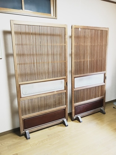 《大幅値下げ》大阪格子戸　２枚セット