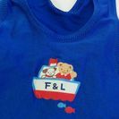 『FAMILIAR』bag&サンダル付きカラフル水着　100㎝　値下げ💴⤵の画像