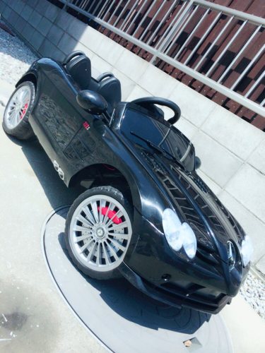 乗用ラジコン ベンツ SLR−722S ホワイト おもちゃ オモチャ 乗用玩具 乗物玩具 のりもの ラジコンカー