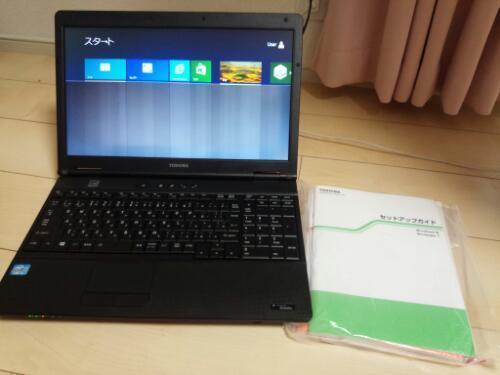 東芝ダイナブックsatelliteB552　ジャンク品　2013年購入